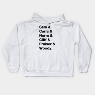 Cheers Names Kids Hoodie